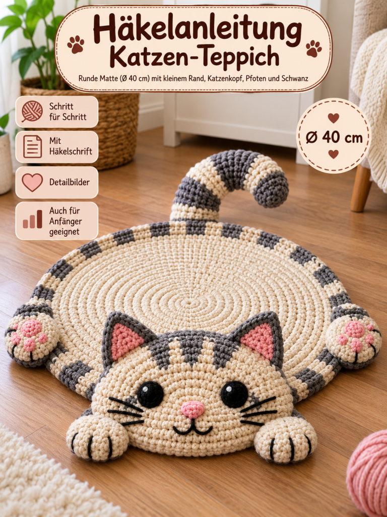 Häkelanleitung Kuschelfloh