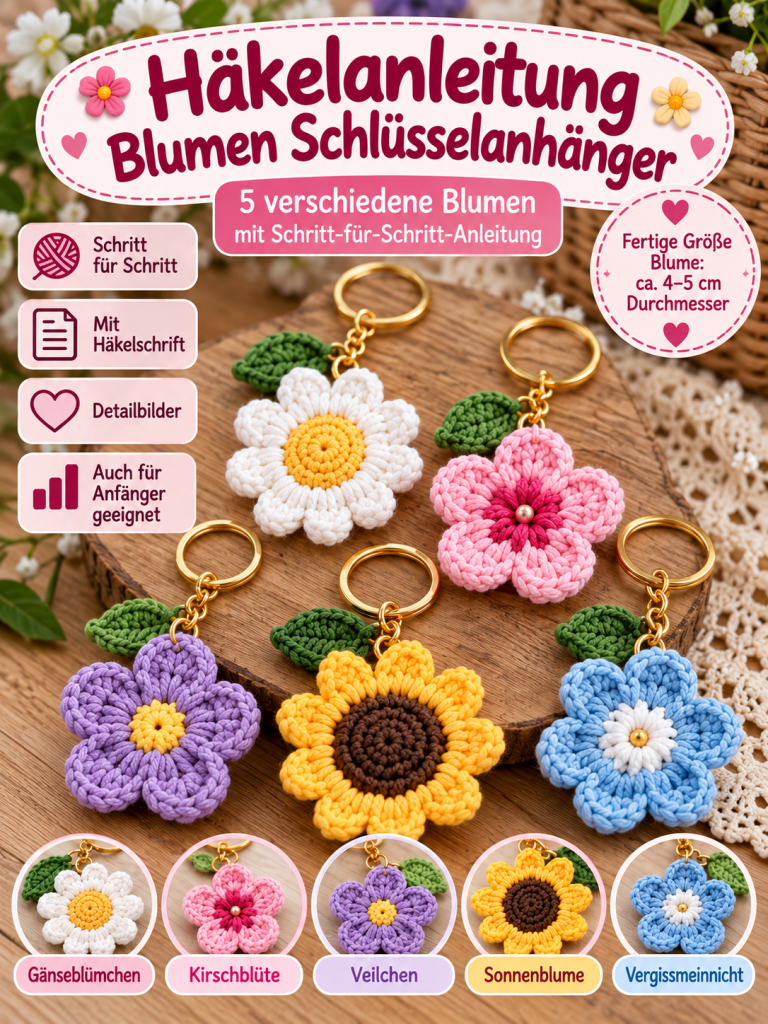 Häkelanleitung Kuschelfloh